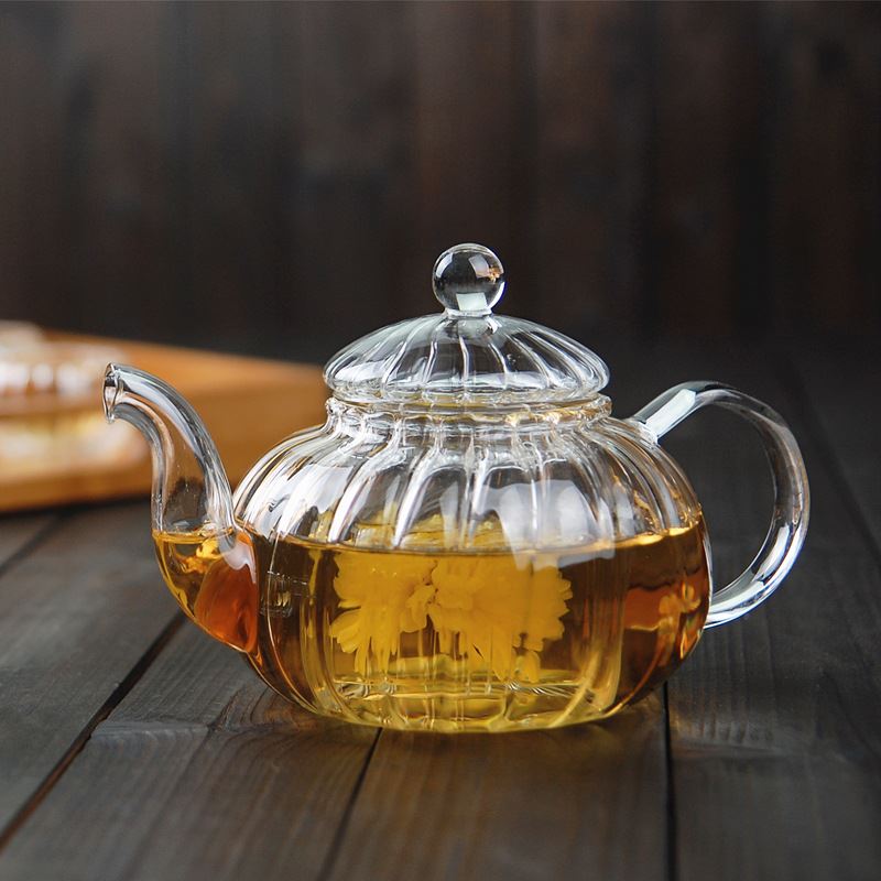 Glass teapot